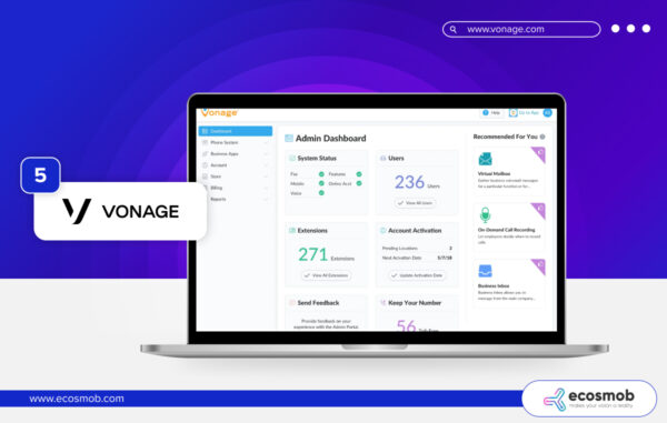 Vonage Cloud-Hosted PBX Providers